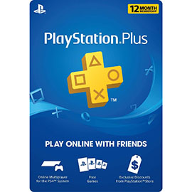 PlayStation Plus 12 Month Membership