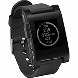 Pebble Steel Black Matte Smartwatch