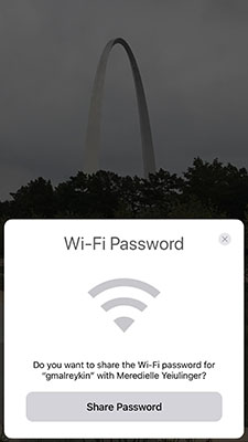 Share Wi-Fi Passwords Among iOS 11 Devices