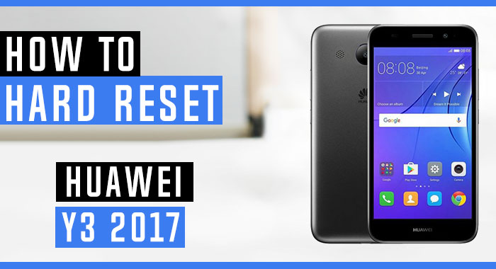 how to reset a huawei y3