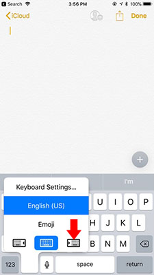 keyboard one handed shortcut right