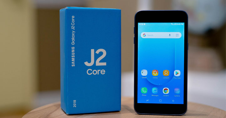 samsung galaxy j2 core feature